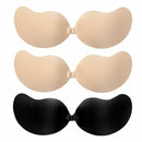 NudeUp™ | Strapless Push Up - Brasier Sujetador Invisible de Silicona Reutilizable sin tirantes (Pack de 3 pares)