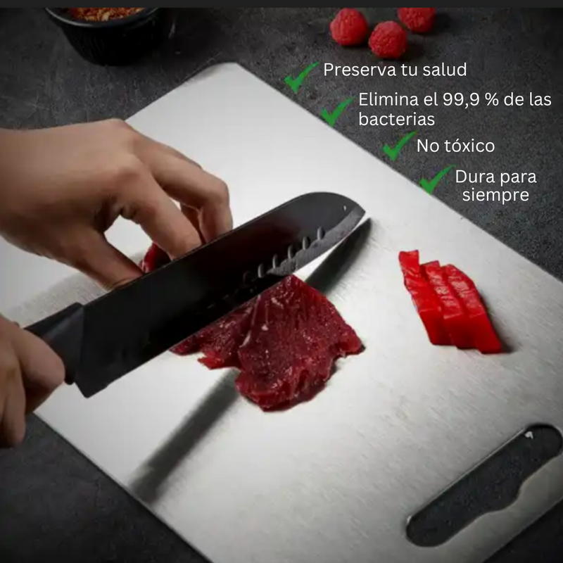 Titanio Puro™ | Tabla de Picar de Titanio