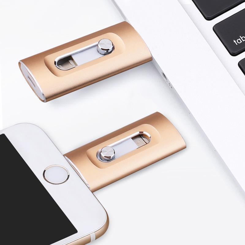 🎁ÚLTIMO DÍA 49% OFF⚡Unidad Flash 3 en 1, Almacenamiento de Memoria USB 3.0 Portátil de Alta Velocidad 128GB