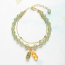 Brazalete Jade Feng Shui Premium - Piedras Naturales de Alta Energía ✨ 2x69 HOY ⏰