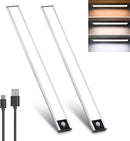 HomeLux - Luz LED Recargable con Sensor de Movimiento - Pack x2