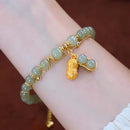 Brazalete Jade Feng Shui Premium - Piedras Naturales de Alta Energía ✨ 2x69 HOY ⏰