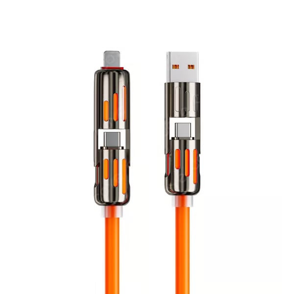 🔥2025 Hot venta 49% OFF 🔥Cable de carga USB 4 en 1 carga rápida MAX 240W