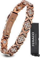 Pulsera Magnética de Cobre Puro Premium con Imanes de 3500 Gauss