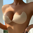 NudeUp™ | Strapless Push Up - Brasier Sujetador Invisible de Silicona Reutilizable sin tirantes (Pack de 3 pares)