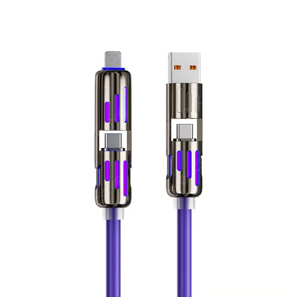 🔥2025 Hot venta 49% OFF 🔥Cable de carga USB 4 en 1 carga rápida MAX 240W