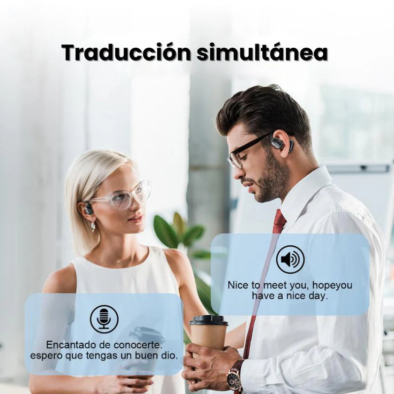 LinguaPods™ – Traducción en tiempo real + ¡Funda GRATIS!
