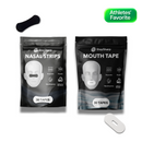 Parche bucal + Tira nasal StaySharp 🇺🇸 (Mouth tape + Nose strips)