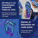 Acupresión Transpirables - Plantillas Magnéticas Masajeadoras