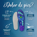 Acupresión Transpirables - Plantillas Magnéticas Masajeadoras