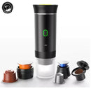Máquina eléctrica portátil de café expreso con autocalentamiento de 3-4 min (3 en 1)